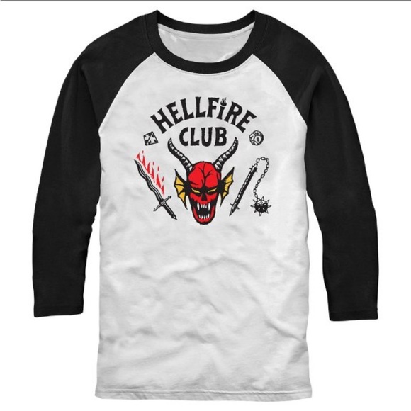 Stranger Things Hellfire Club T-shirt - Picture 1 of 6